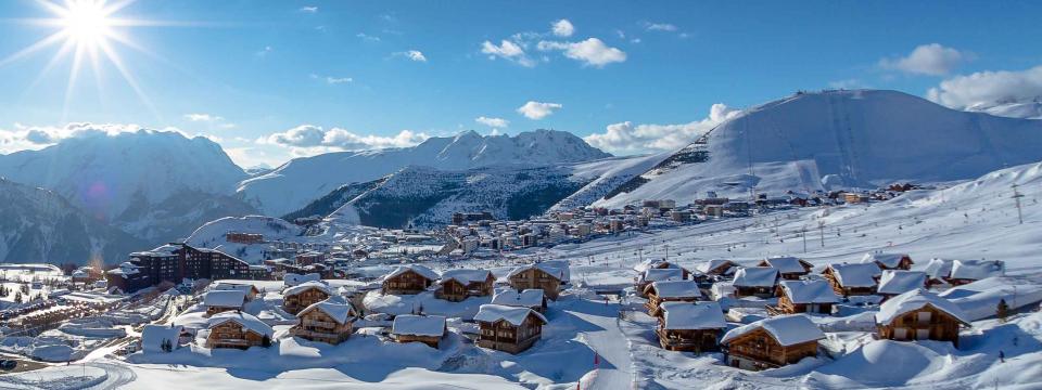 Alpe d'Huez ski resort france