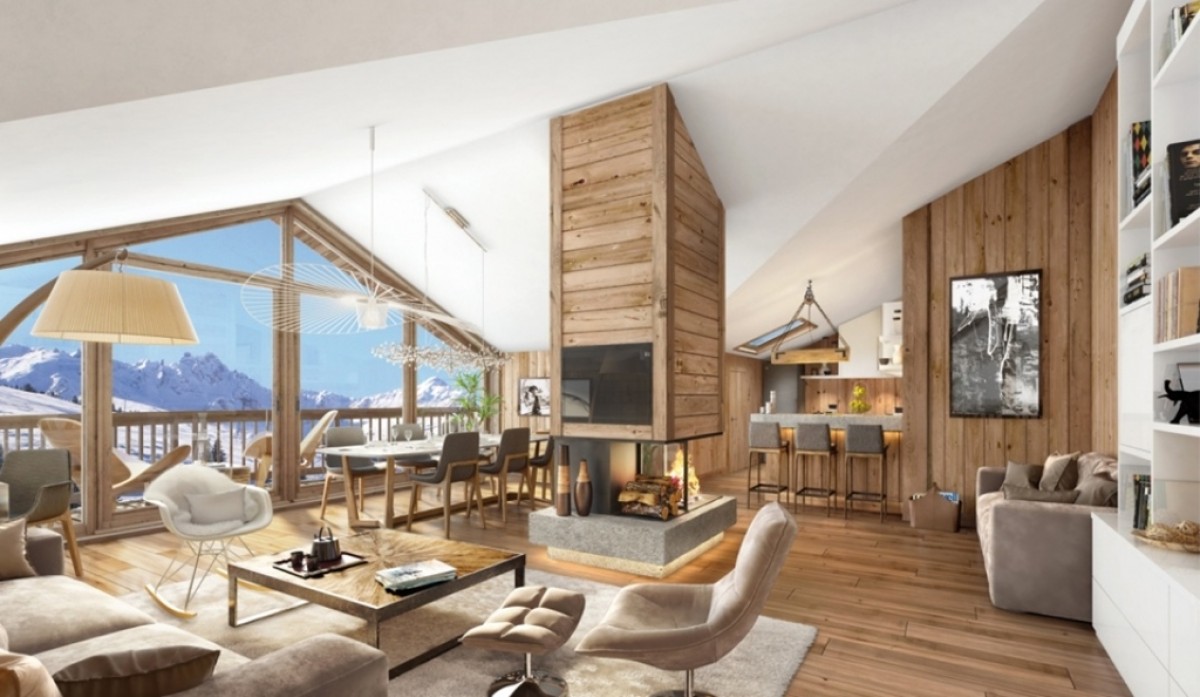 Courchevel ski apartment for sale france